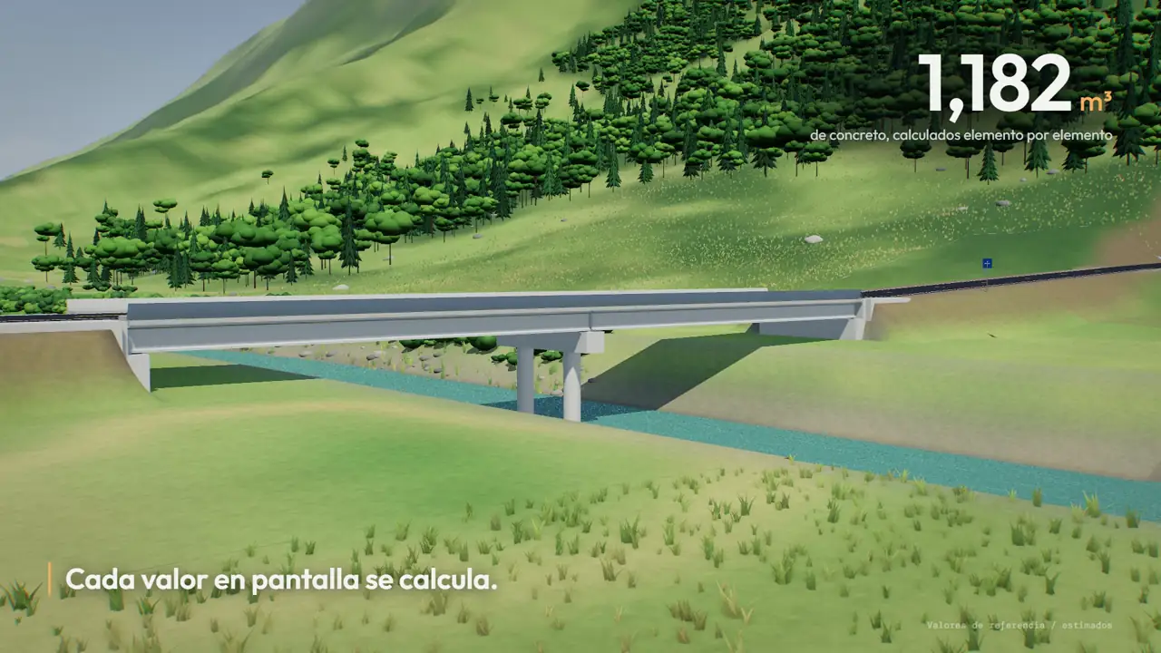 Puente vehicular · secuencia constructiva