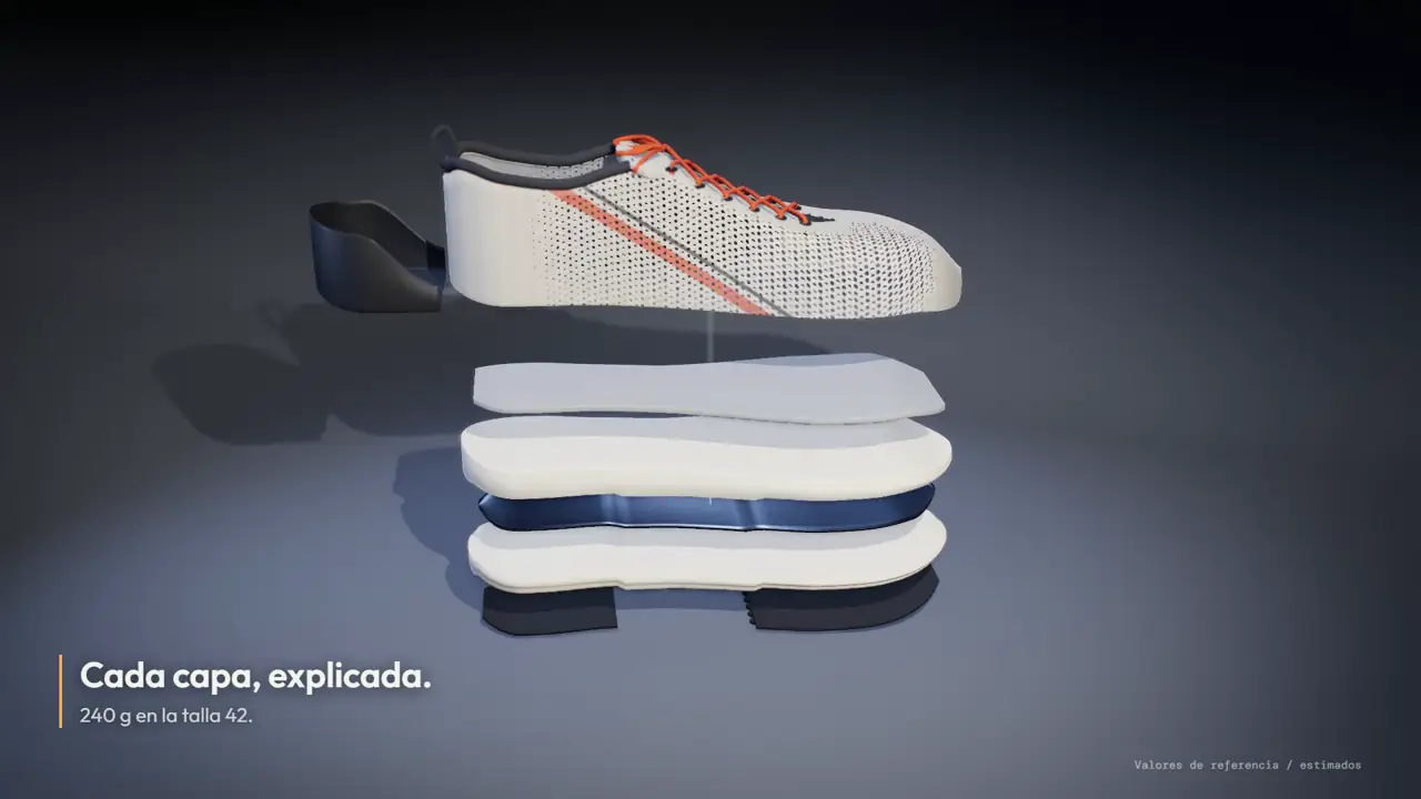 Zapatilla de running